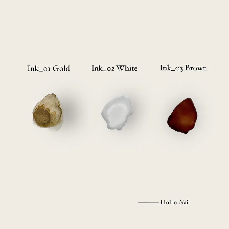Hoho Nail - Ink Staining