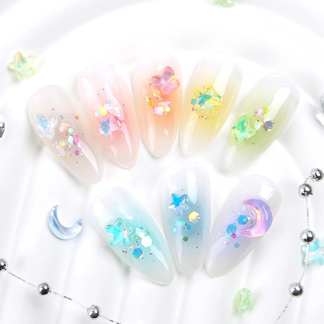 Jello Jello - V-Cut Stone Nail Charms (SNS001 - SNS076) - Image 27