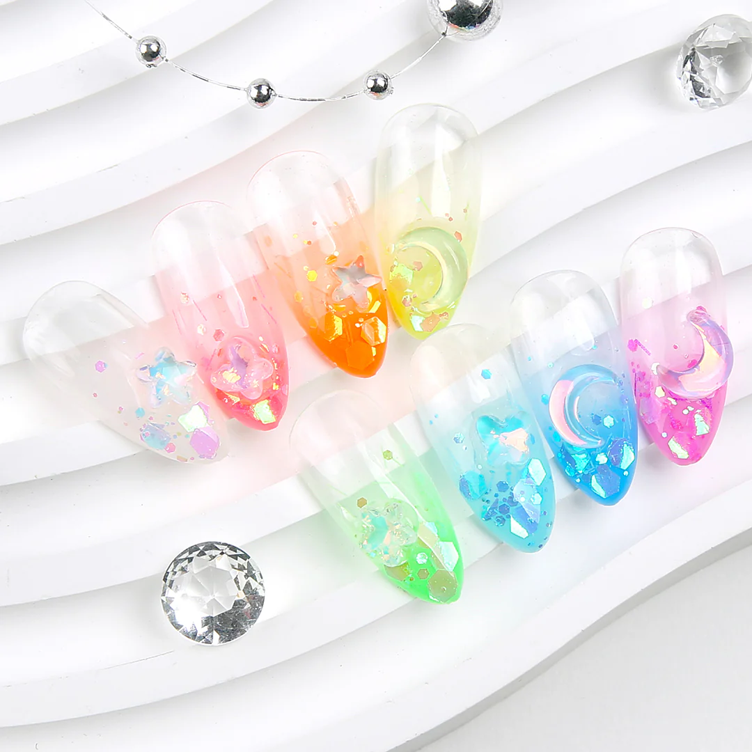 Jello Jello - V-Cut Stone Nail Charms (SNS001 - SNS076) - Image 28