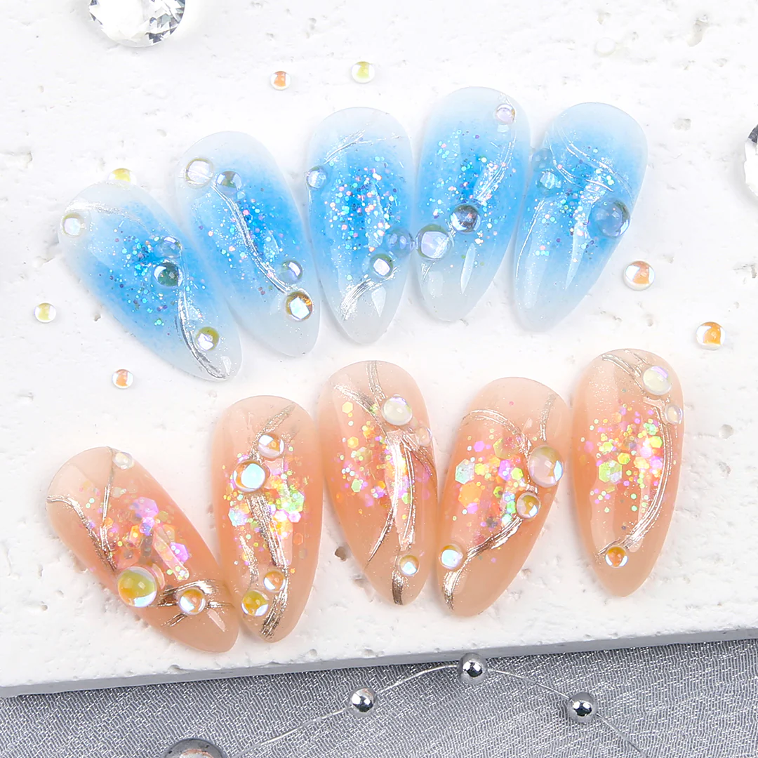 Jello Jello - V-Cut Stone Nail Charms (SNS001 - SNS076) - Image 37