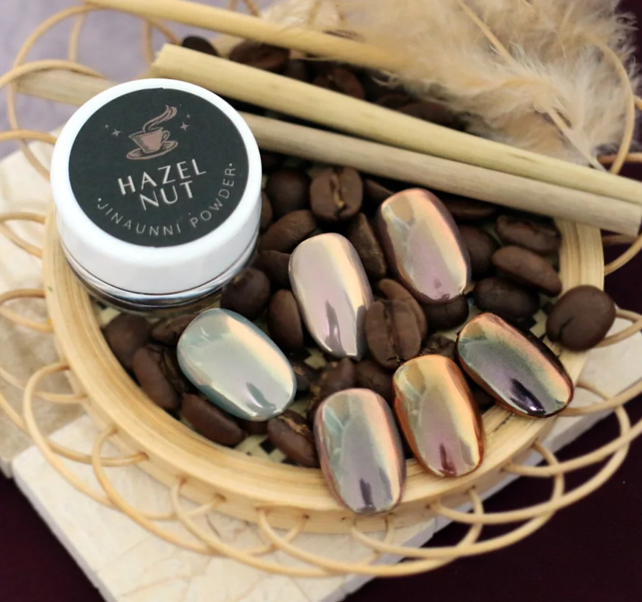 Jinaunni - Cappuccino & Hazelnut Powder - Image 4