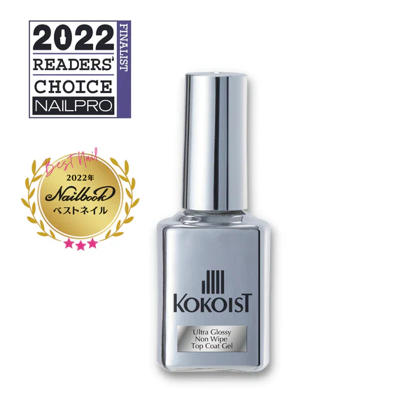 Kokoist Ultra Glossy Non-Wipe Top Coat Gel 15ml