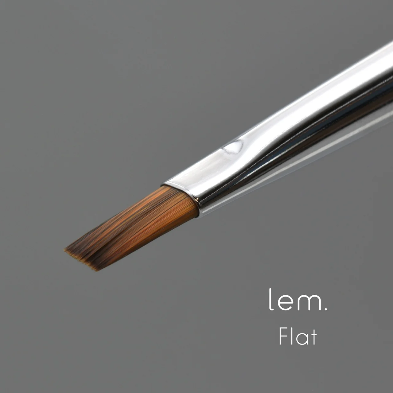 Lem - Nail Brushes (Round, Flat, Long liner) (B01RO, B02FL, B03LL) - Image 5