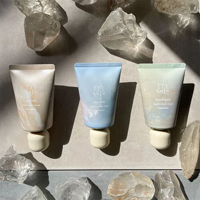 m.Soin - Airy Moist Hand & Body Cream 50g - Image 3