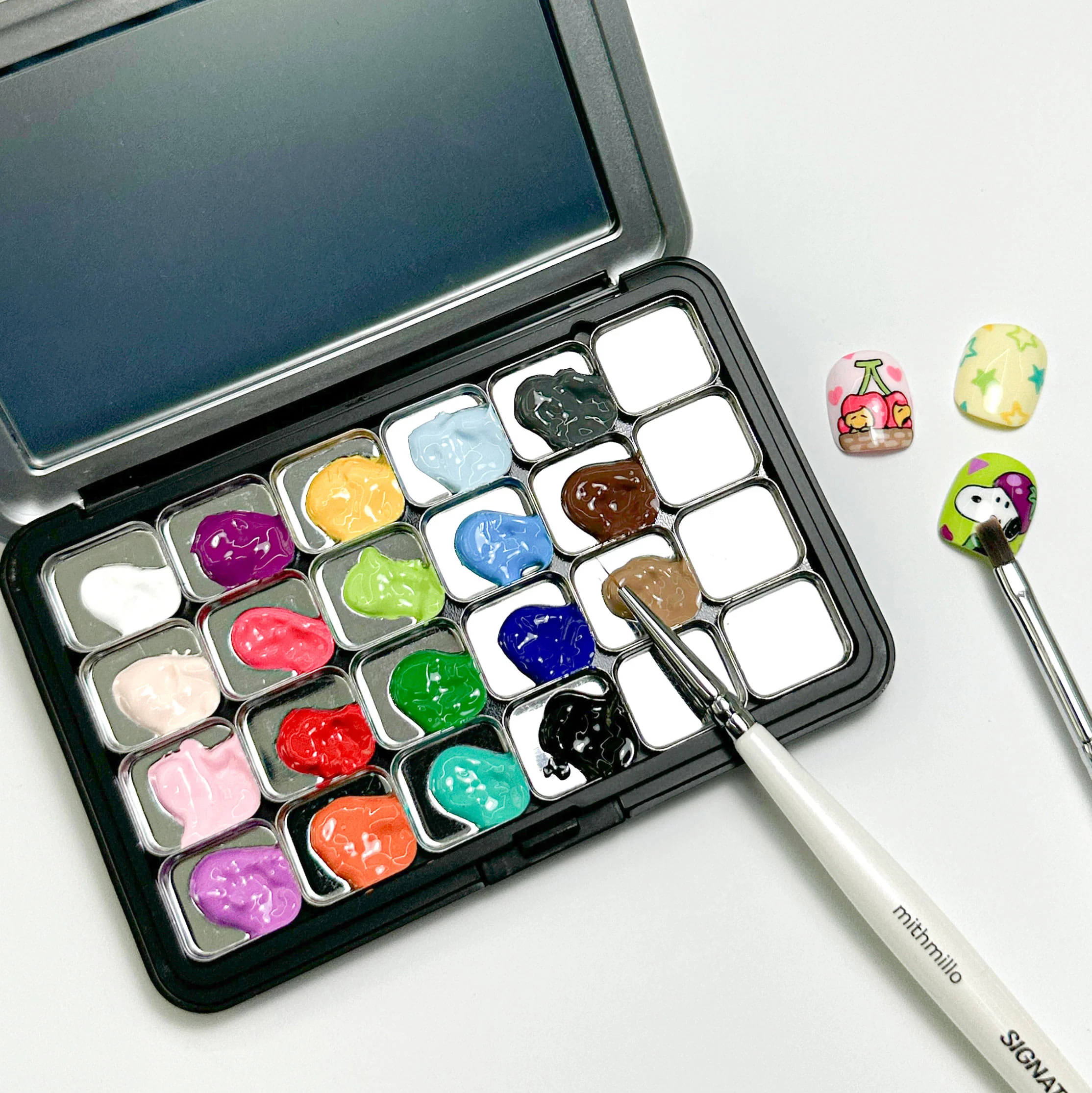 Mithmillo -  Artfit Non-Wipe Painting Gel 20-piece Set - Image 5