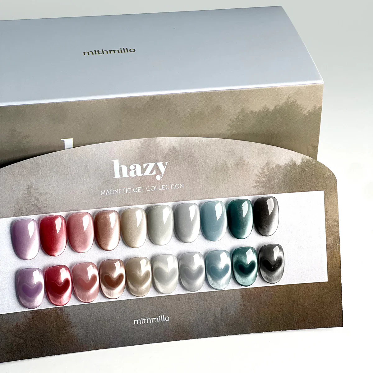 Mithmillo Signature Polish Gel Hazy Magnetic Series (10 Types HZ01-HZ10) - Image 2
