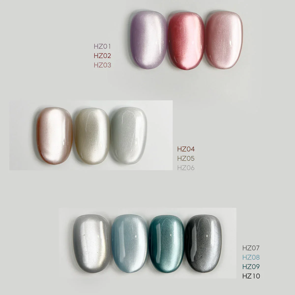 Mithmillo Signature Polish Gel Hazy Magnetic Series (10 Types HZ01-HZ10) - Image 5