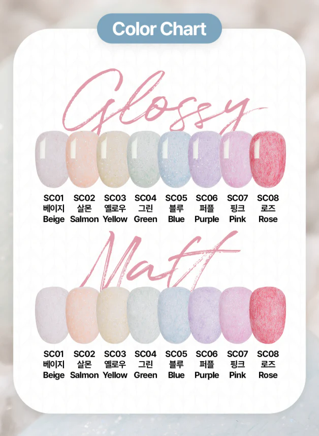 Mithmillo Signature Polish Gel Sweet Closet Knit Gels (8 Types SC01-SC08) - Image 3