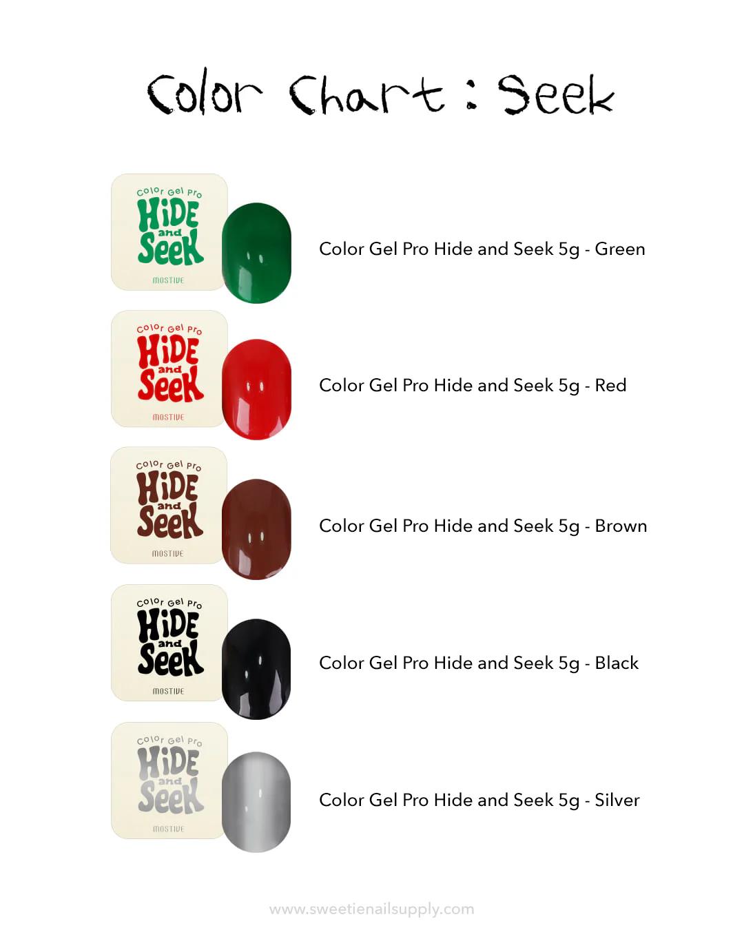 Mostive - Pro Hide and Seek 5g (10pcs) - Image 5