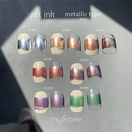 my&bee - Metallic Art Ink Set E (AI-033-039)