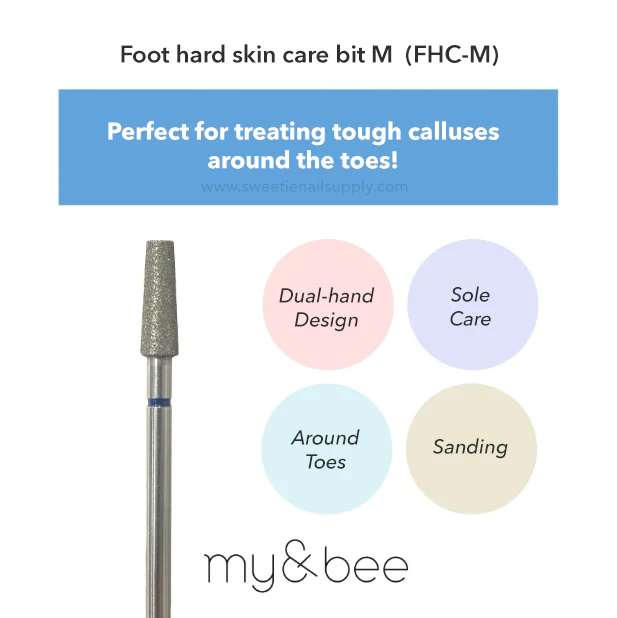 my&bee - Foot hard skin care bit M (FHC-M) - Image 2