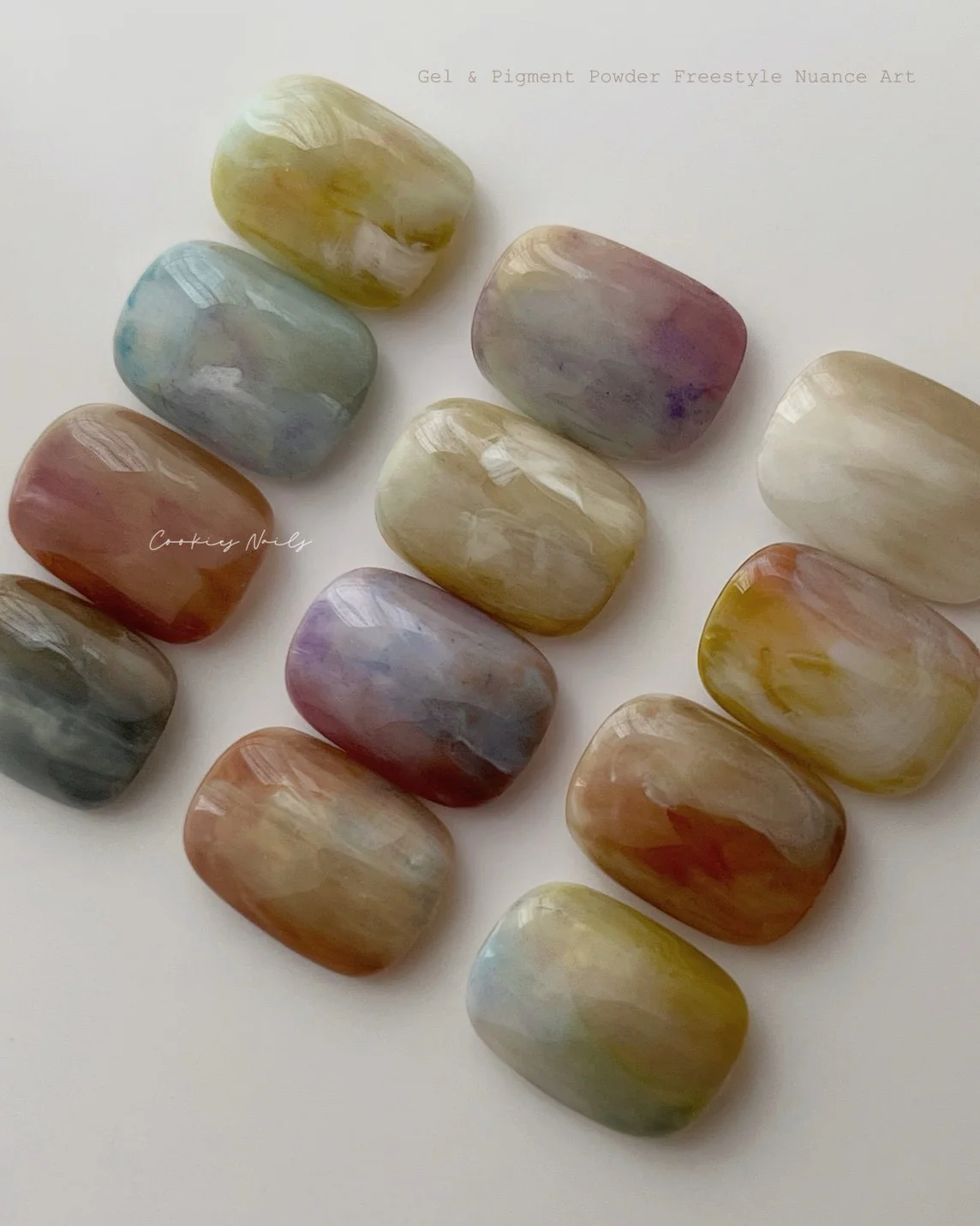 perukā - Color Pigment Powders & Gel Art Nuance|ONLINE COURSE - Image 21