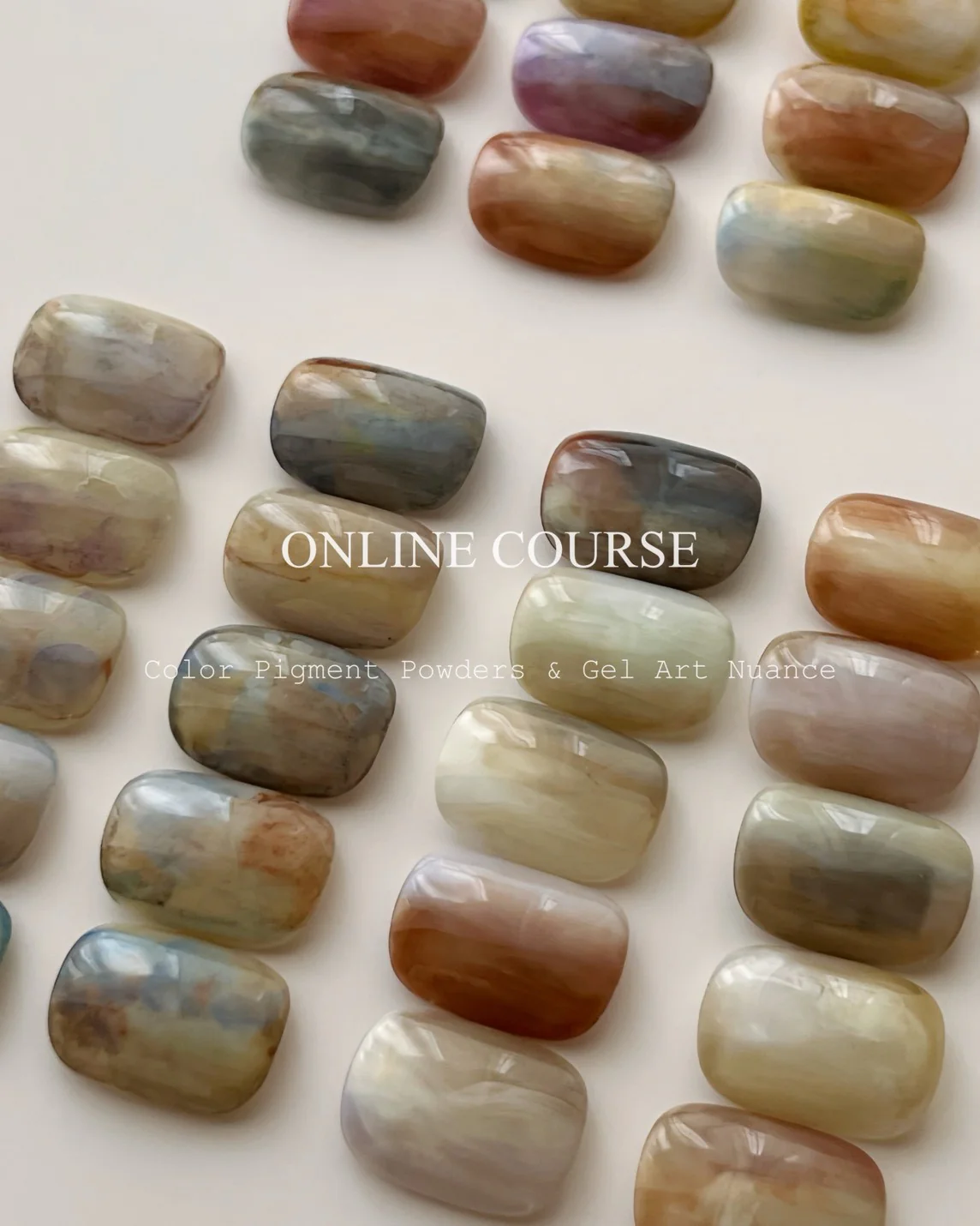 perukā - Color Pigment Powders & Gel Art Nuance|ONLINE COURSE - Image 23
