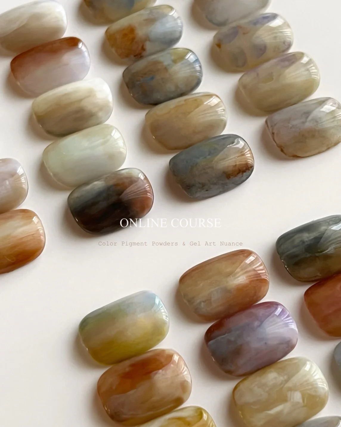 perukā - Color Pigment Powders & Gel Art Nuance|ONLINE COURSE - Image 24