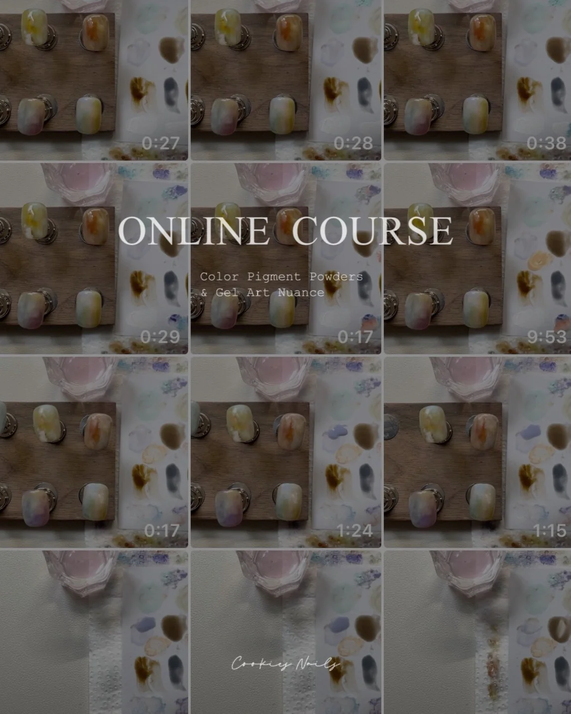 perukā - Color Pigment Powders & Gel Art Nuance|ONLINE COURSE - Image 25