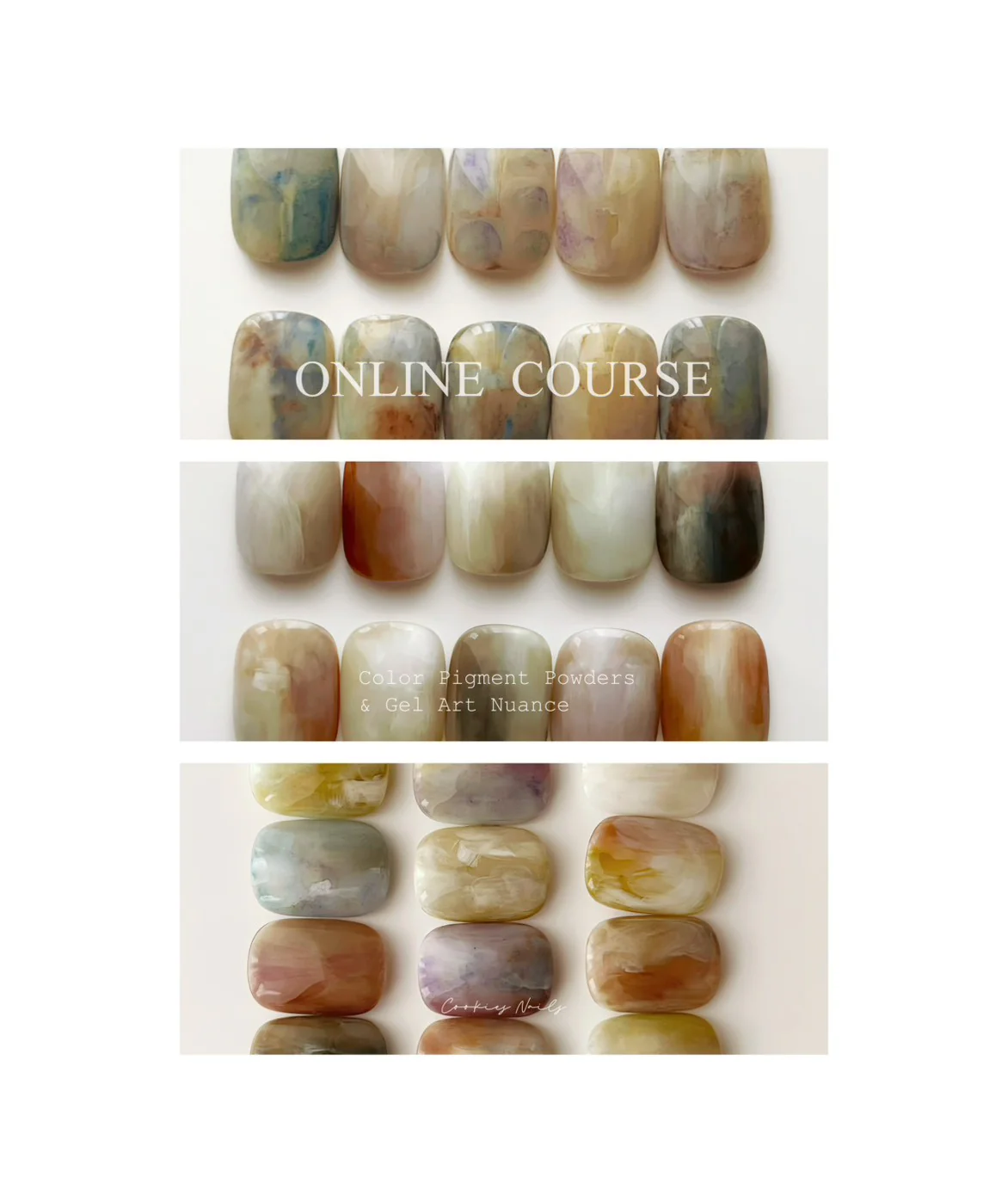 perukā - Color Pigment Powders & Gel Art Nuance|ONLINE COURSE - Image 7