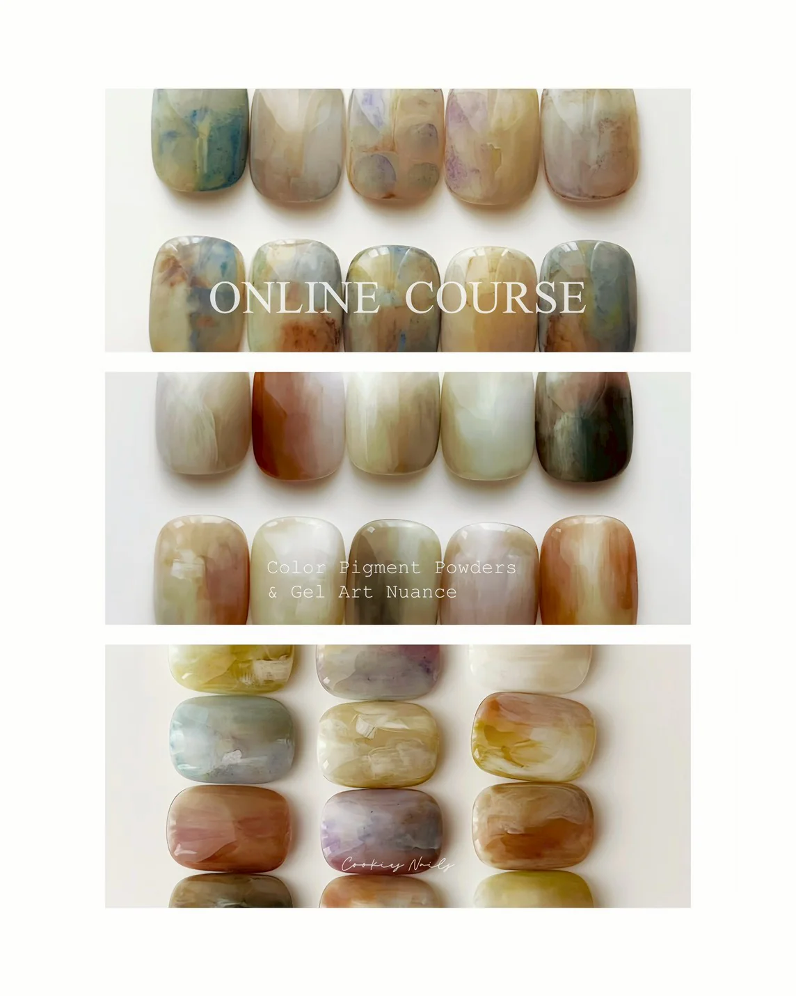 perukā - Color Pigment Powders & Gel Art Nuance|ONLINE COURSE - Image 8