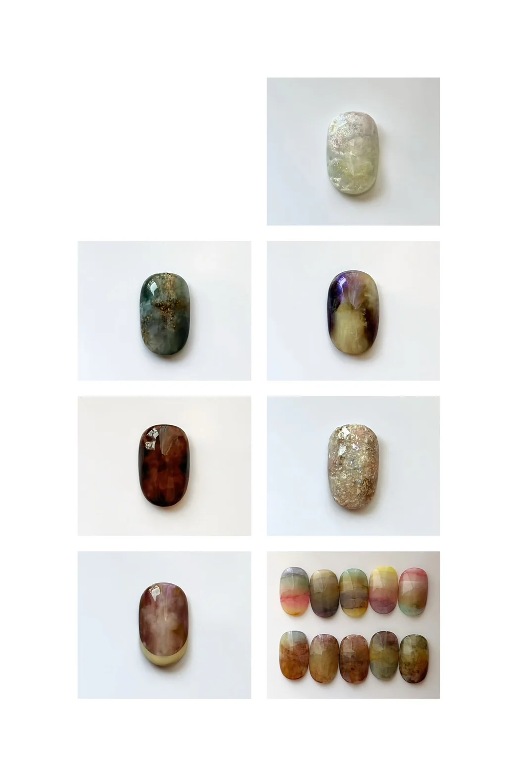 perukā - Nail Art Course A: Etherstone Earthglow - Image 21