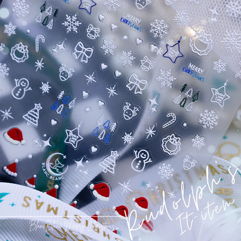 Blanc Blanc - (S430) Rudolph's It-Item Sticker