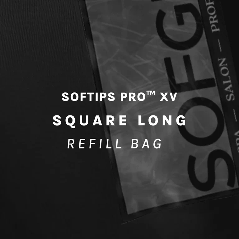 SOFGEL - SOFTIPS PRO XV Square Long Refill Bag