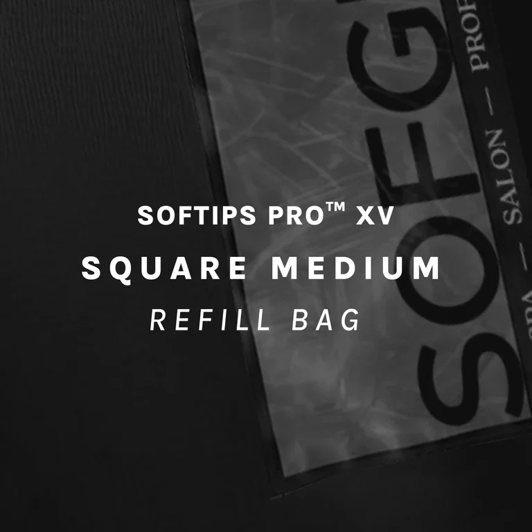 SOFGEL - SOFTIPS PRO XV Square Medium Refill Bag