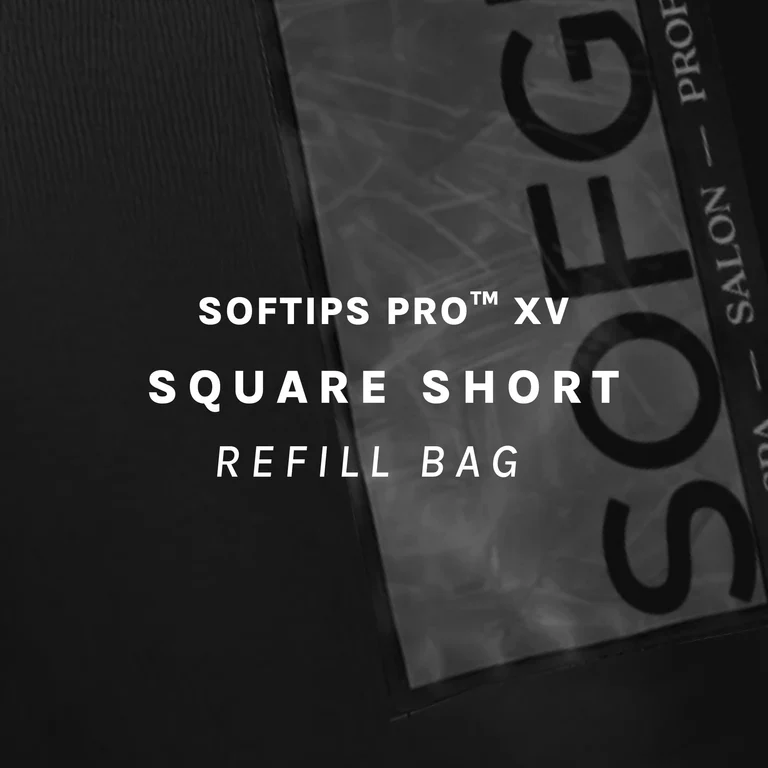 SOFGEL - SOFTIPS PRO XV Square Short Refill Bag