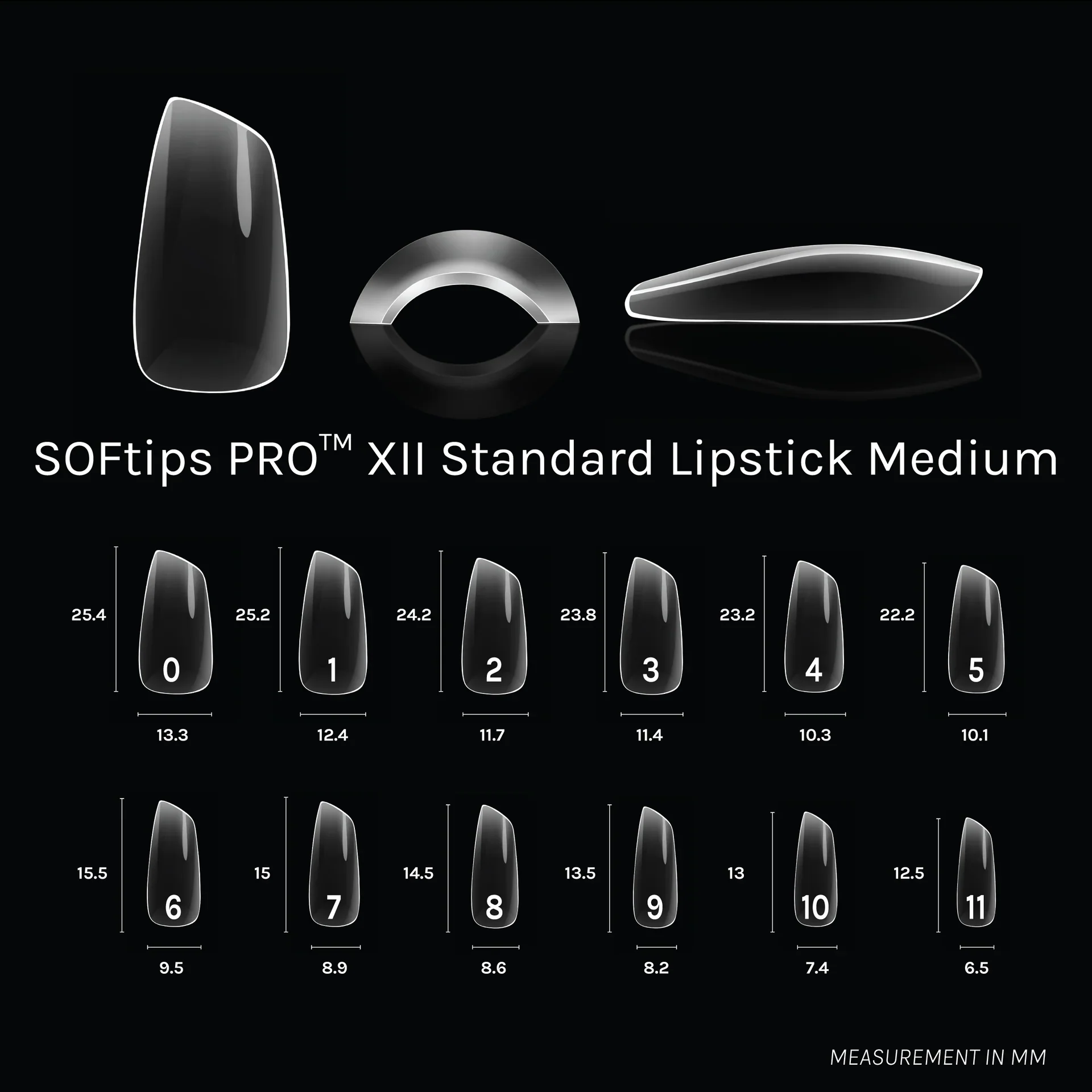 SOFTIPS PRO XII - Standard Lipstick Medium (780pcs) - Image 2
