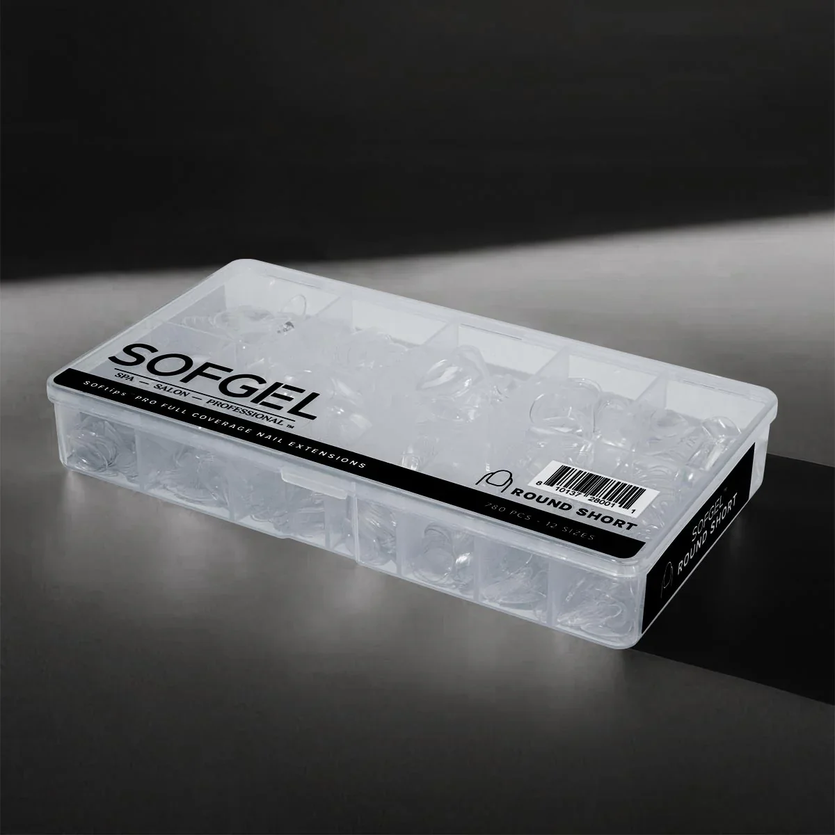 SOFTIPS PRO XII - Standard Round Short (780pcs) - Image 2