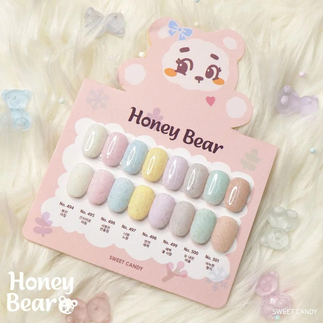 Sweet Candy Gel - Honey Bear Collection (8pcs) (Discontinued)
