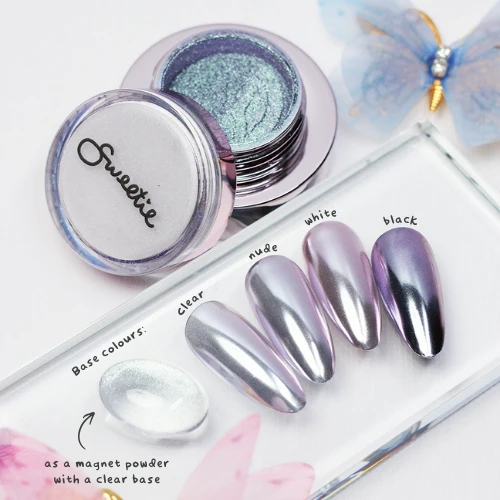 Sweetie Nail Supply - Fairy Chrome & Magnetic Powders (6 Types) - Image 9