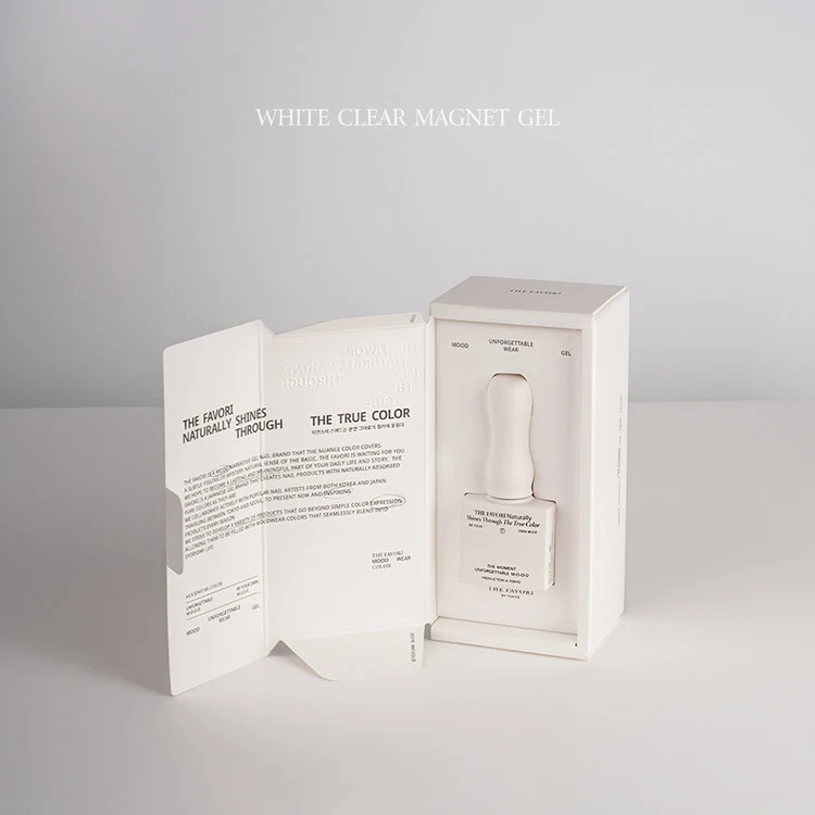 The Favori - White Clear Magnet Gel - Image 3