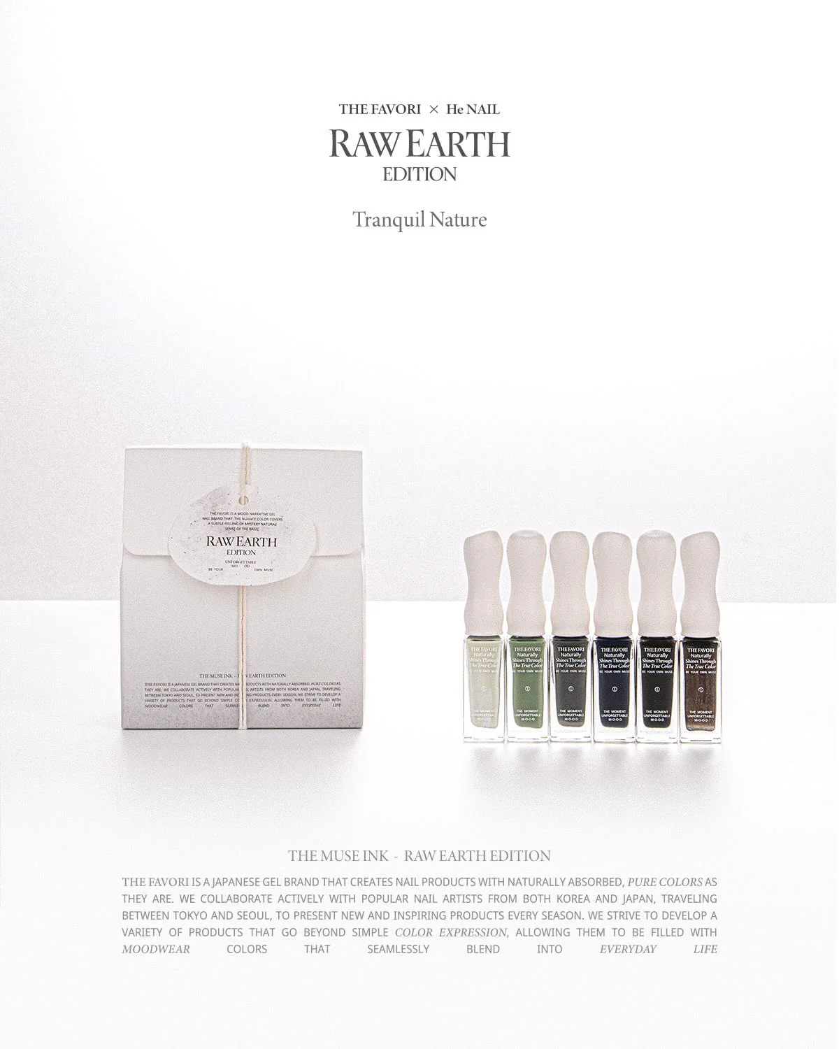 The Favori - Raw Earth Edition Inks Ver.2 (6 inks + gift) - Image 12