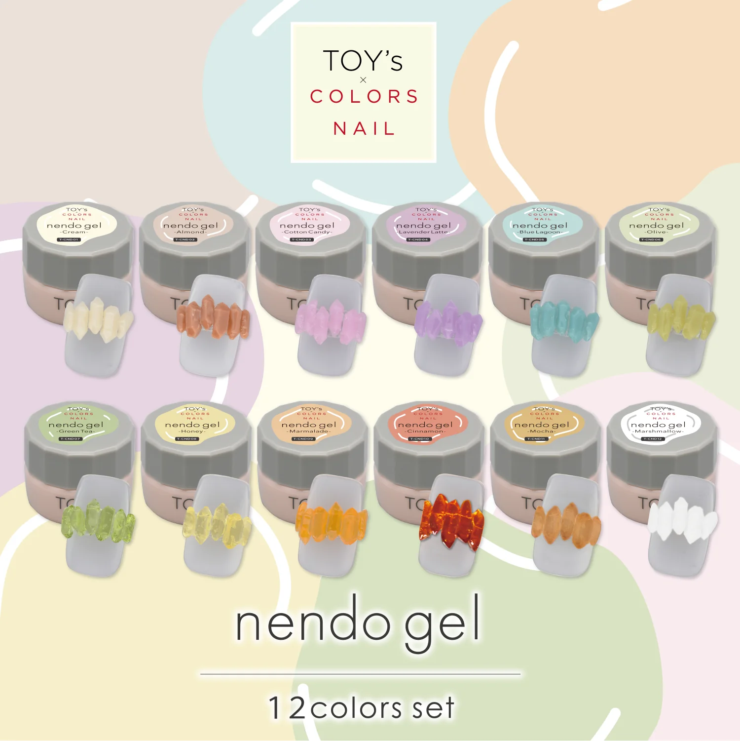 TOY's - TOY's x Colors Nail Nendo Gel