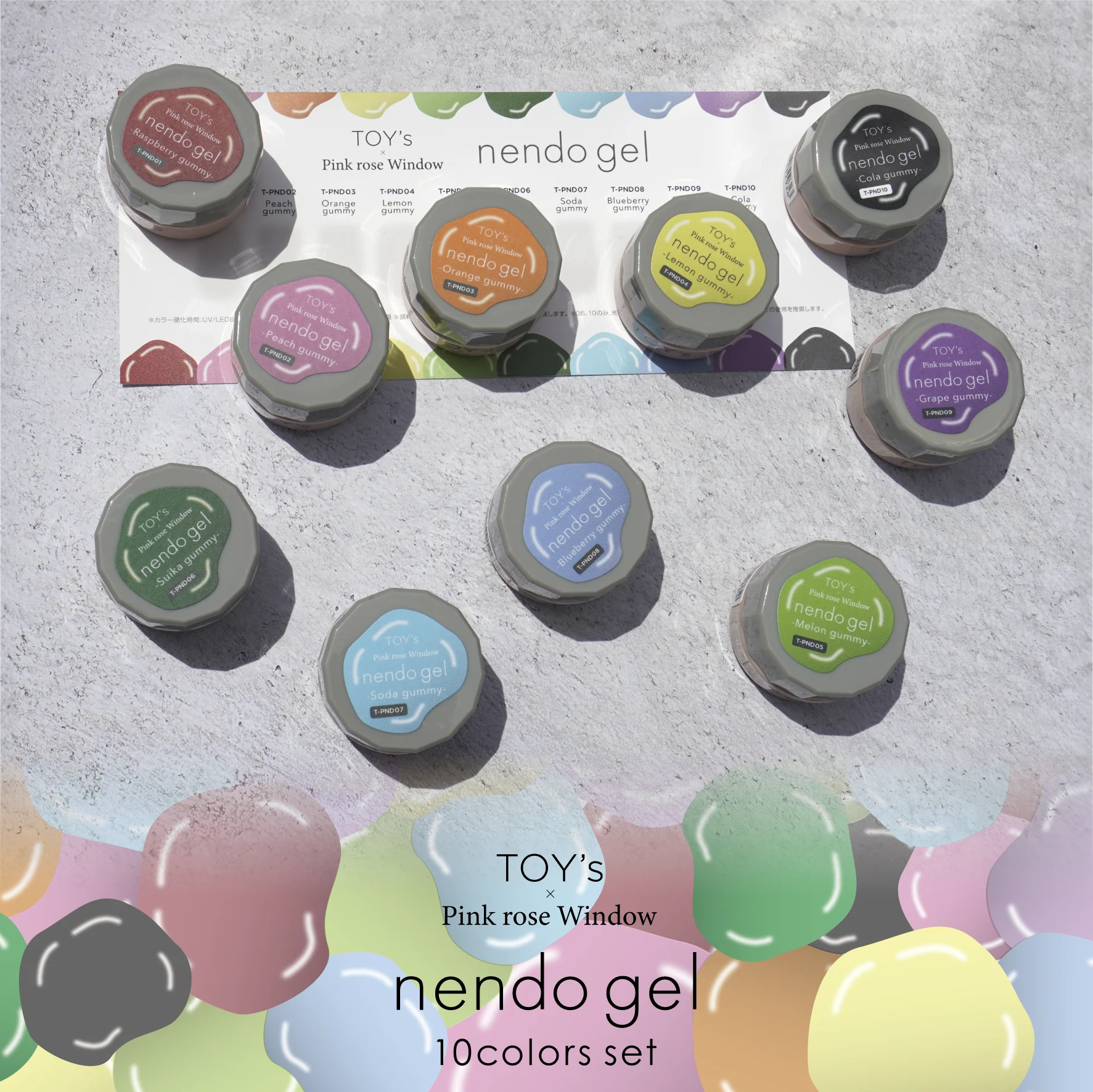 TOY's - TOY's x Pink Rose Window Nendo Gel - Image 3