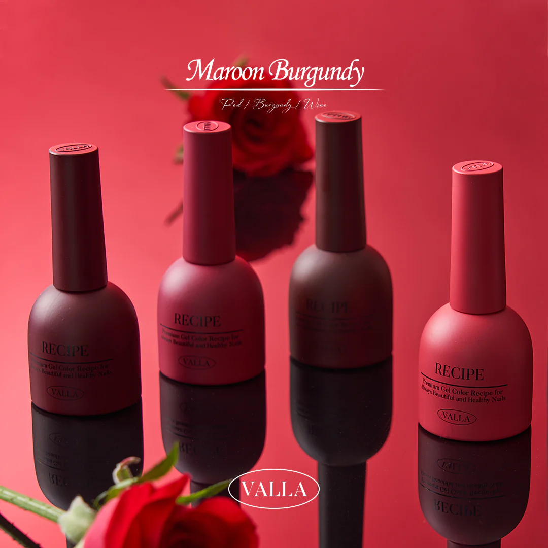 VALLA Maroon Burgundy Set (8 pcs) - Image 9