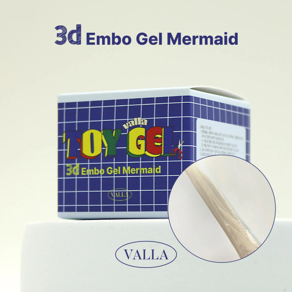 VALLA - Toy Gel (Mermaid, Clear, White) - Image 3
