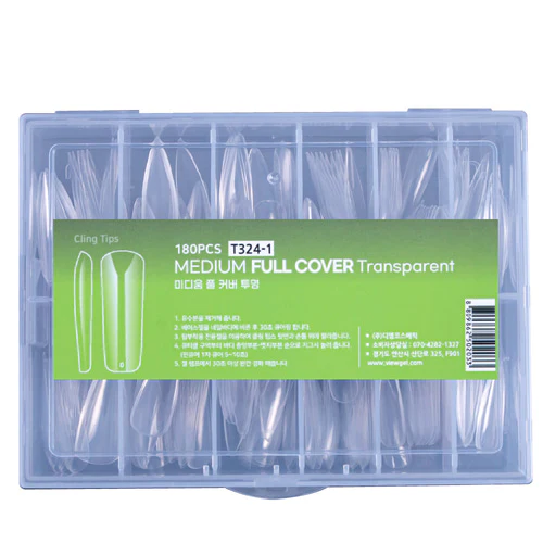 Viewgel - Cling Tip Gel Nail Tip Extension Full Tip 180 Tip (6 types) - Image 3