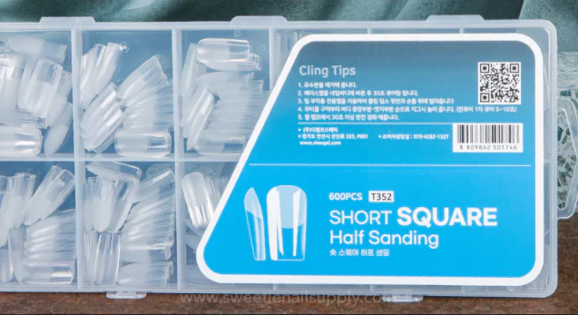 Viewgel - Cling Tip Square 600 Tips (2 types) - Image 2