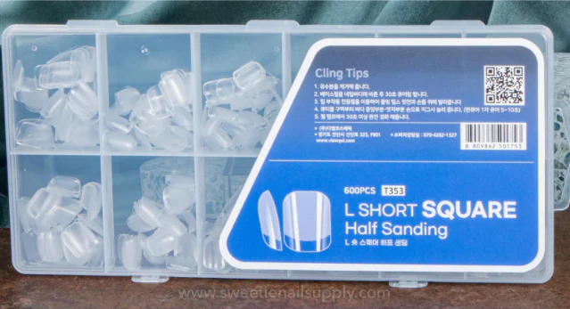 Viewgel - Cling Tip Square 600 Tips (2 types) - Image 3