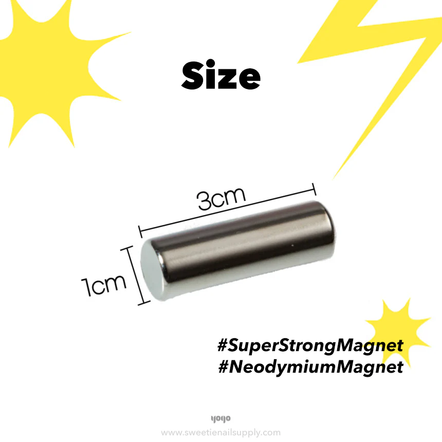 YOGO Cylindrical Magnet (Super Strong) - Image 2