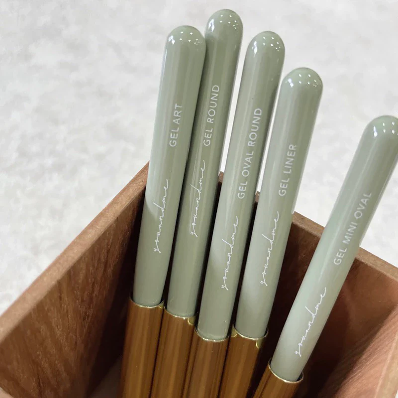 You and Me - Nail Brushes (Green Handle) - Image 3