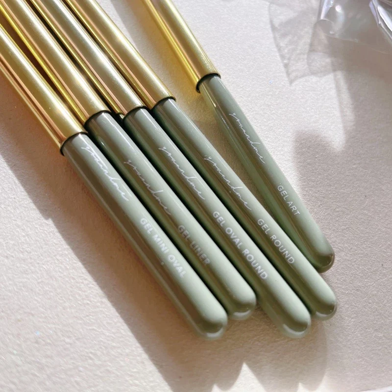 You and Me - Nail Brushes (Green Handle) - Image 4